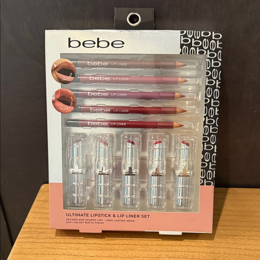 Bebe Lip Liner Set - Red and Pink Shades
